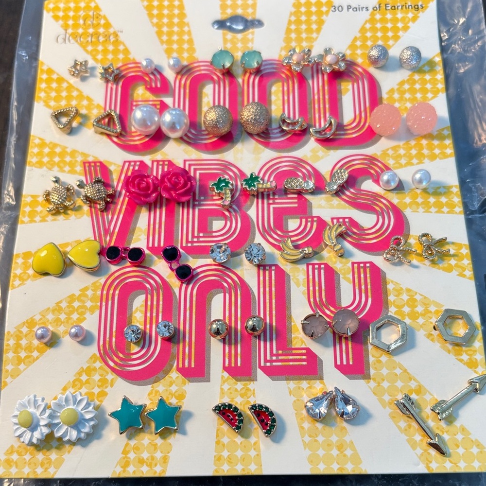 Decree Vibrant Kids Earring Collection